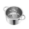 Bộ nồi Inox 304 Impact bonding Elmich EL2480 size 16,20,24cm