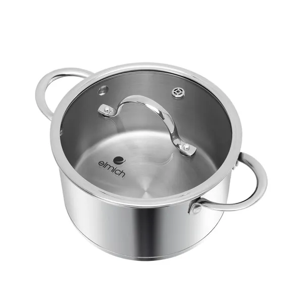 Bộ nồi Inox 304 Impact bonding Elmich EL2480 size 16,20,24cm