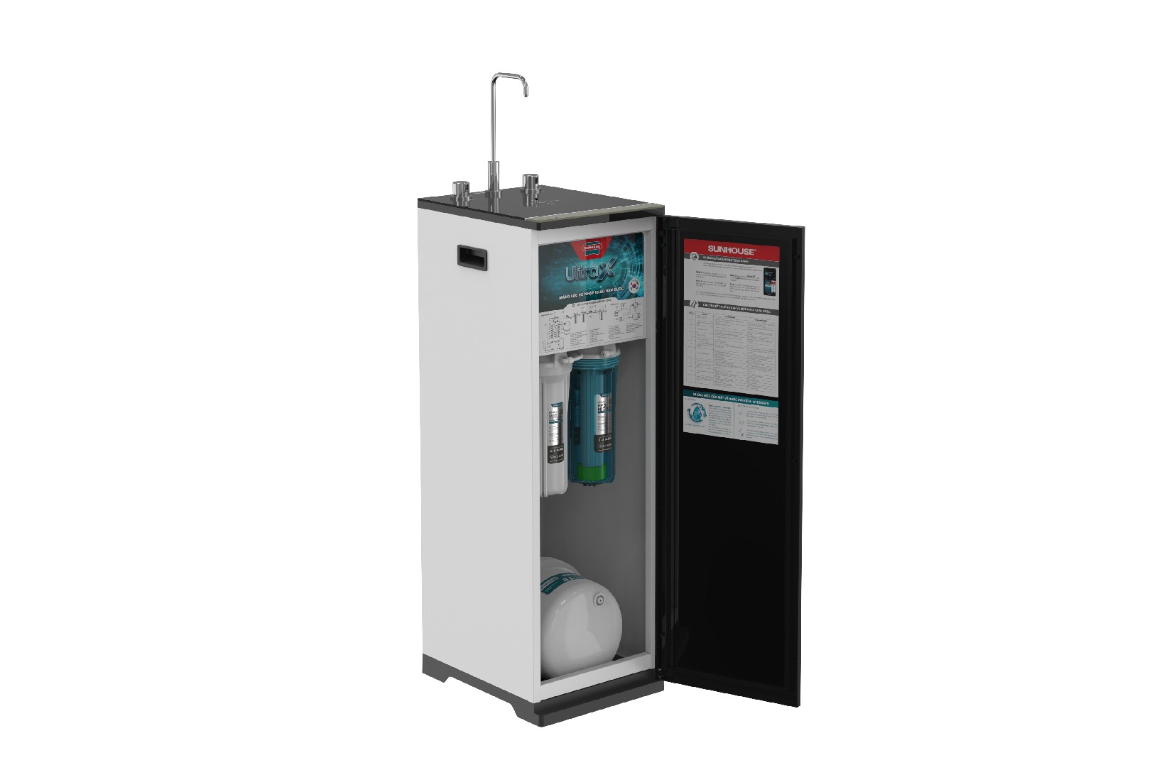 Máy lọc nước Ion kiềm Hydrogen Sunhouse SHA8823LA