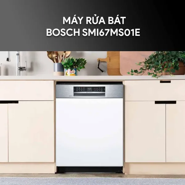 Máy rửa bát Bosch SMI67MS01E