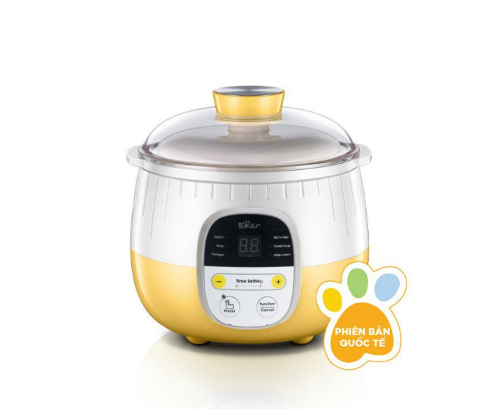 Nồi nấu chậm Bear 0,8L SUBE001 - toàn cảnh sản phẩm
