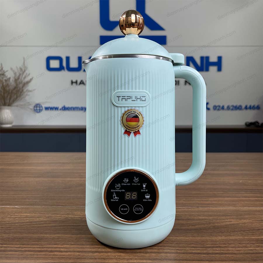 Ảnh thực tế Máy làm sữa hạt TAPUHO TMB600 nắp nhựa công suất 750, dung tích 600ml