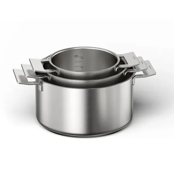 Bộ nồi 6 món Bosch HEZ9SE060 (4 nồi, 1 chảo, 1 quánh)