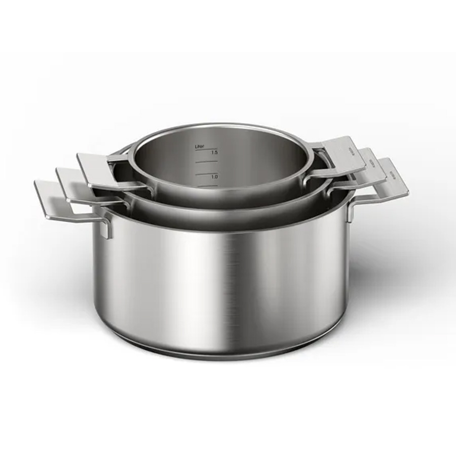 Bộ nồi 6 món Bosch HEZ9SE060 (4 nồi, 1 chảo, 1 quánh)