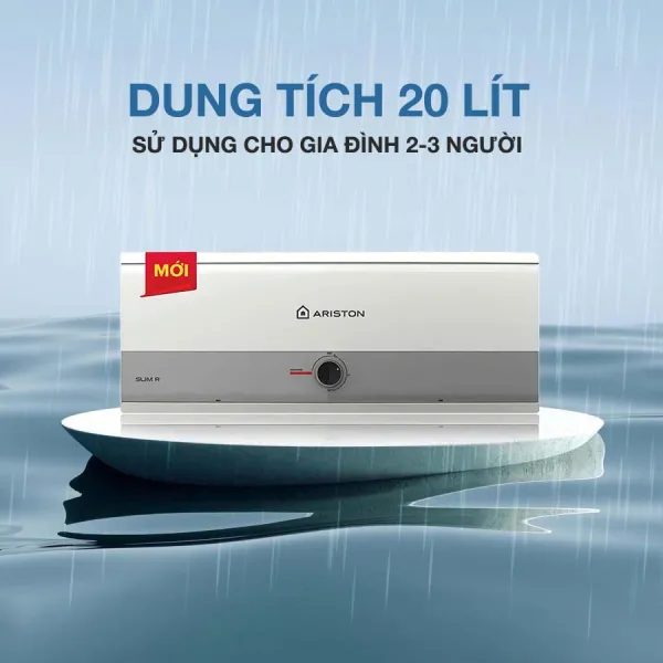 Bình nóng lạnh Ariston SL3 20R 2.5 FE 20 lít