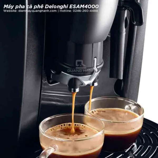 Máy pha cà phê tự động DELONGHI ESAM4000.B