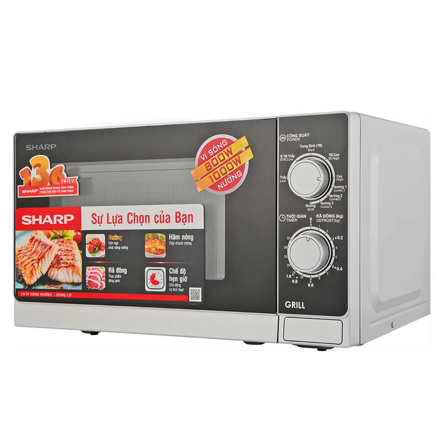 Lò vi sóng SHARP RG222VN-S 20 lít