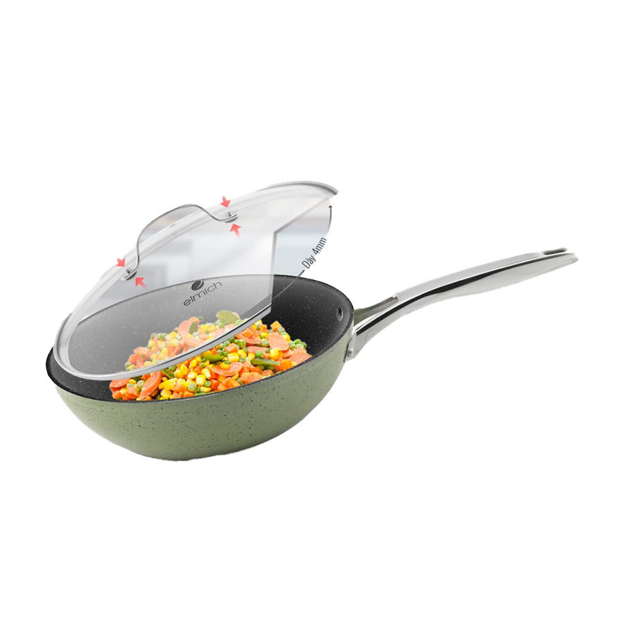 Chảo xào chống dính Elmich fusion EL-3969 size 28cm