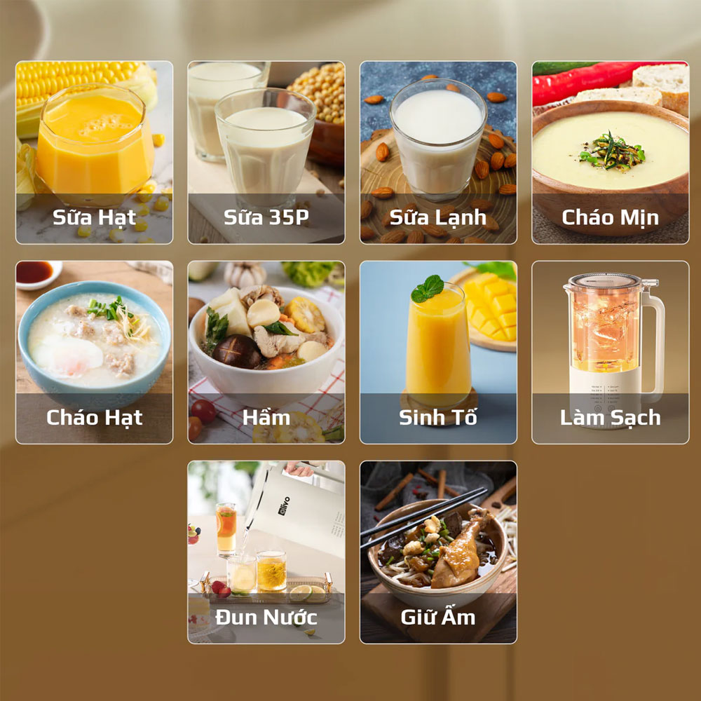 Máy làm sữa hạt Olivo CB2000