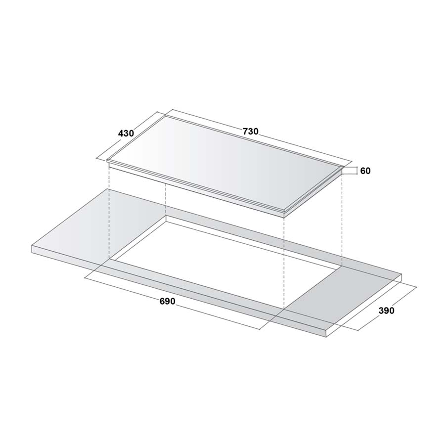 Bếp từ đôi Canzy CZ TL3055Pro
