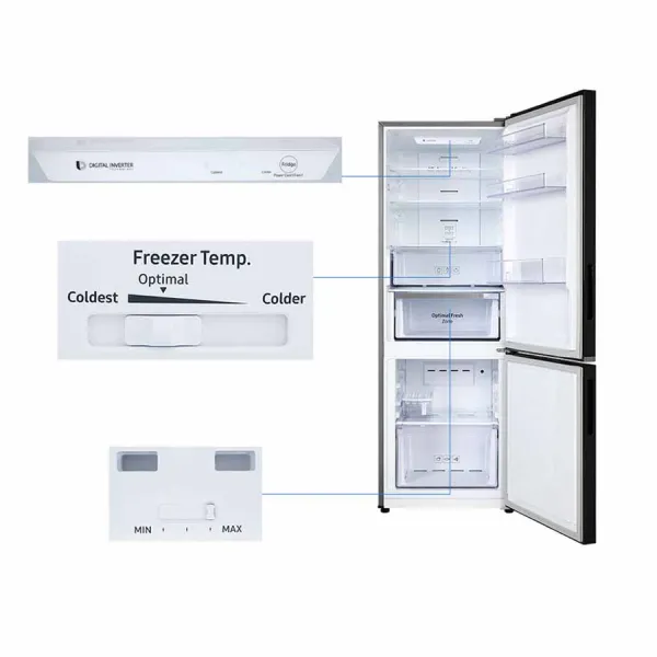 Tủ lạnh Samsung Inverter 310 lít RB30N4010BU/SV