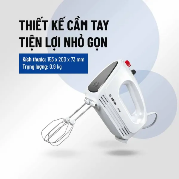 Máy đánh trứng Bosch MFQ22100S 375W