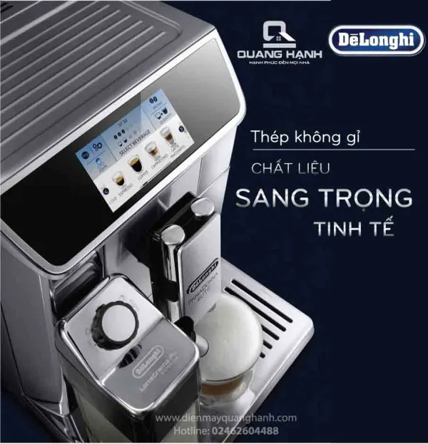 Máy pha cà phê tự động DELONGHI ECAM650.75.MS