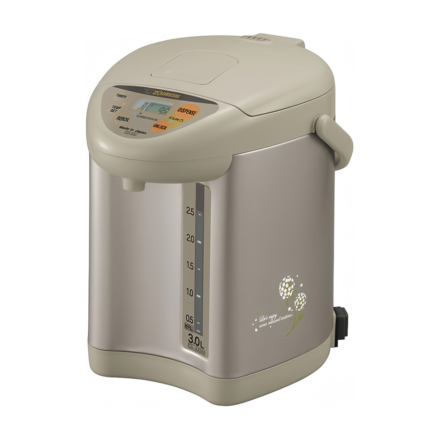 Bình thủy điện Zojirushi CD-JUQ30 3L – Made in Japan