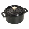 Nồi gang tròn Staub màu đen 18cm – 1.7L