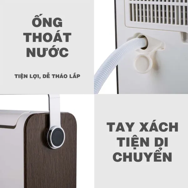 Máy hút ẩm dân dụng Fujie HM-930EC