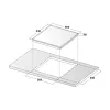 Bếp từ 3 vùng nấu Canzy CZ 656HNT