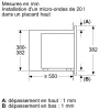 Lò Vi Sóng Âm Tủ Bosch BEL620MB3 Series 2