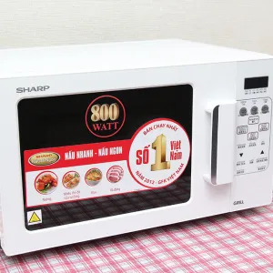 Lò vi sóng điện tử có nướng SHARP R-678VN 20L
