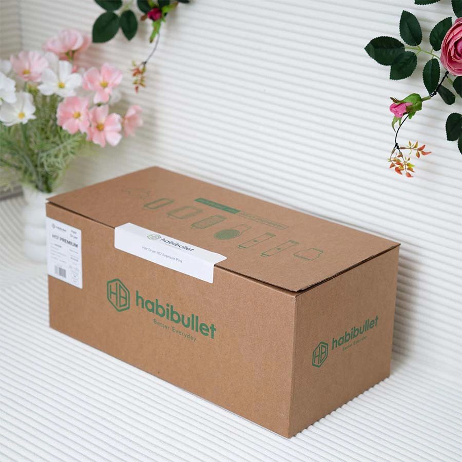 Ảnh thực tế Máy sấy tóc Habibullet H17 Premium Pink