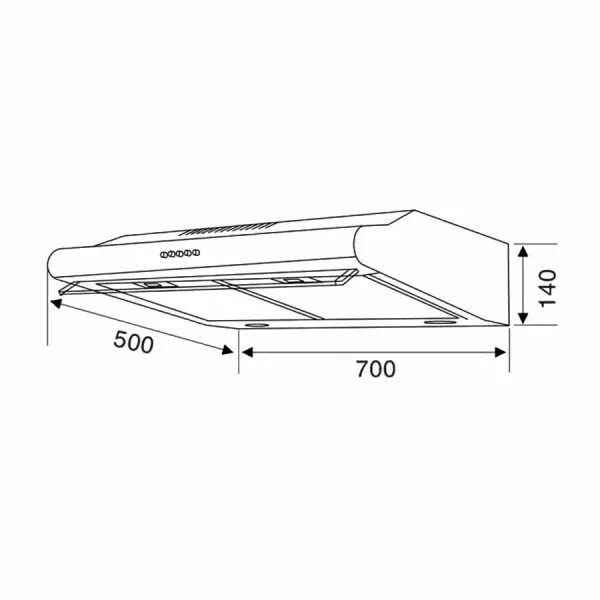 Máy hút mùi cổ điển Canzy CZ C507B