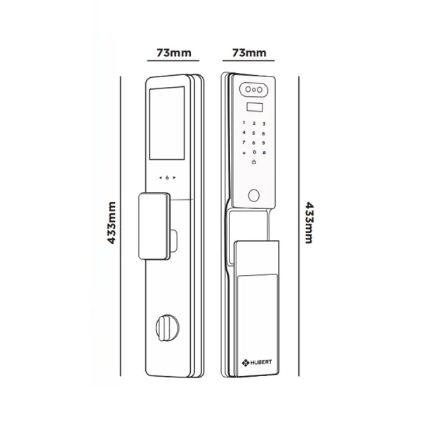 Khóa điện tử Hubert HB CGI6 TITAN EU