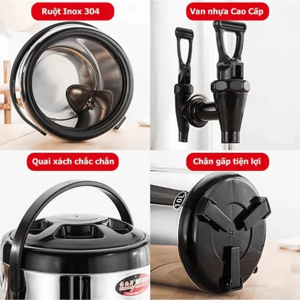 Bình giữ nhiệt chân không BGN-10