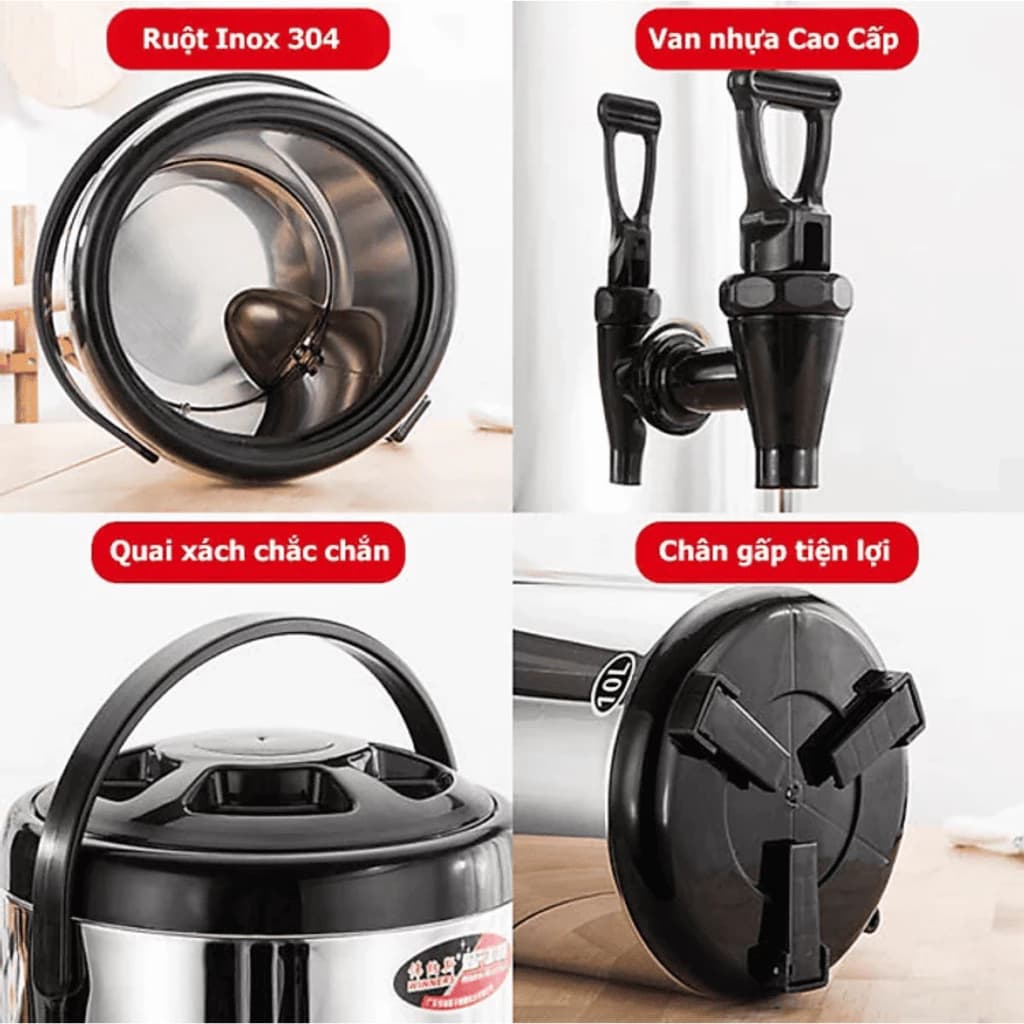 Bình giữ nhiệt chân không BGN-10