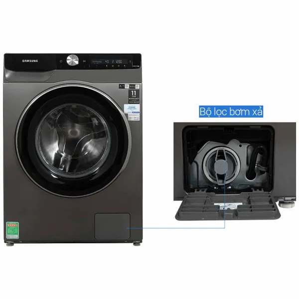 Máy giặt Samsung AI Inverter 10kg WW10T634DLX/SV