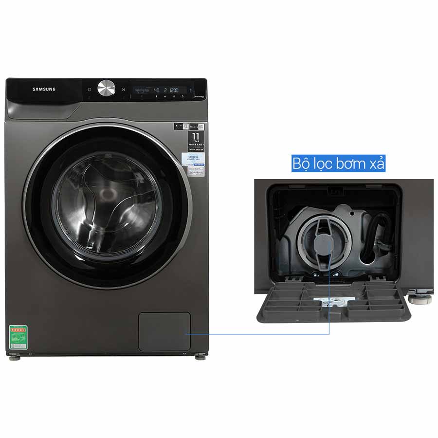 Máy giặt Samsung AI Inverter 10kg WW10T634DLX/SV