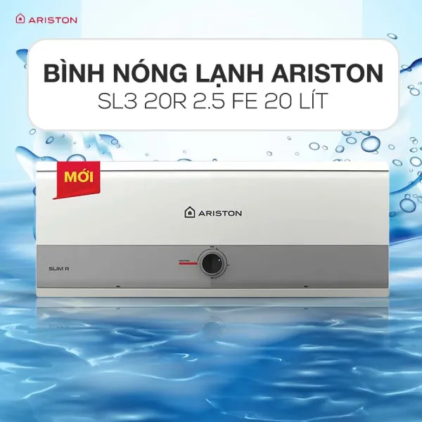 Bình nóng lạnh Ariston SL3 20R 2.5 FE 20 lít