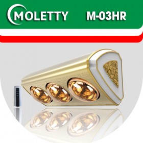 Đèn sưởi nhà tắm Moletty M- 03HR có điều khiển từ xa