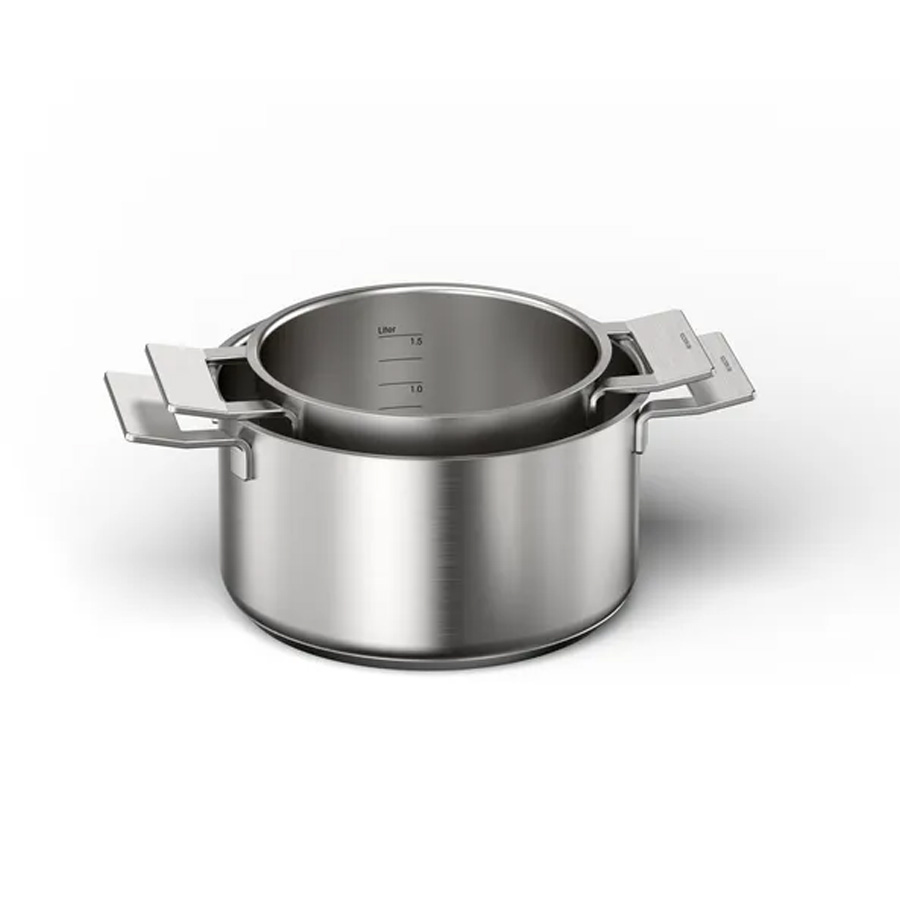 Bộ nồi 4 món Bosch HEZ9SE040 (2 nồi, 1 chảo, 1 quánh)