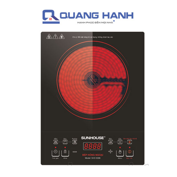 Bếp hồng ngoại Sunhouse SHD6006