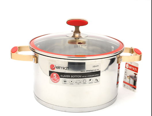NỒI INOX RED VELVET 2355269 SIZE 22CM - toàn cảnh sản phẩm