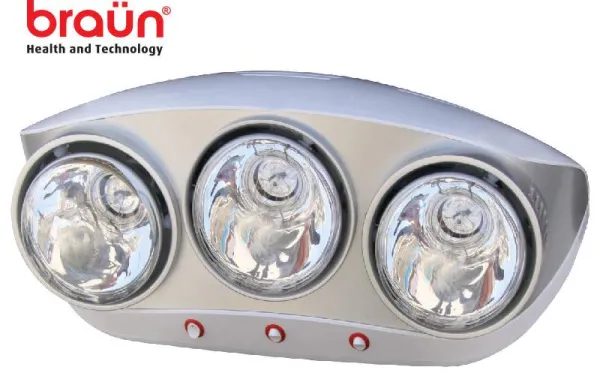 Đèn sưởi Kohn 3 bóng BU03
