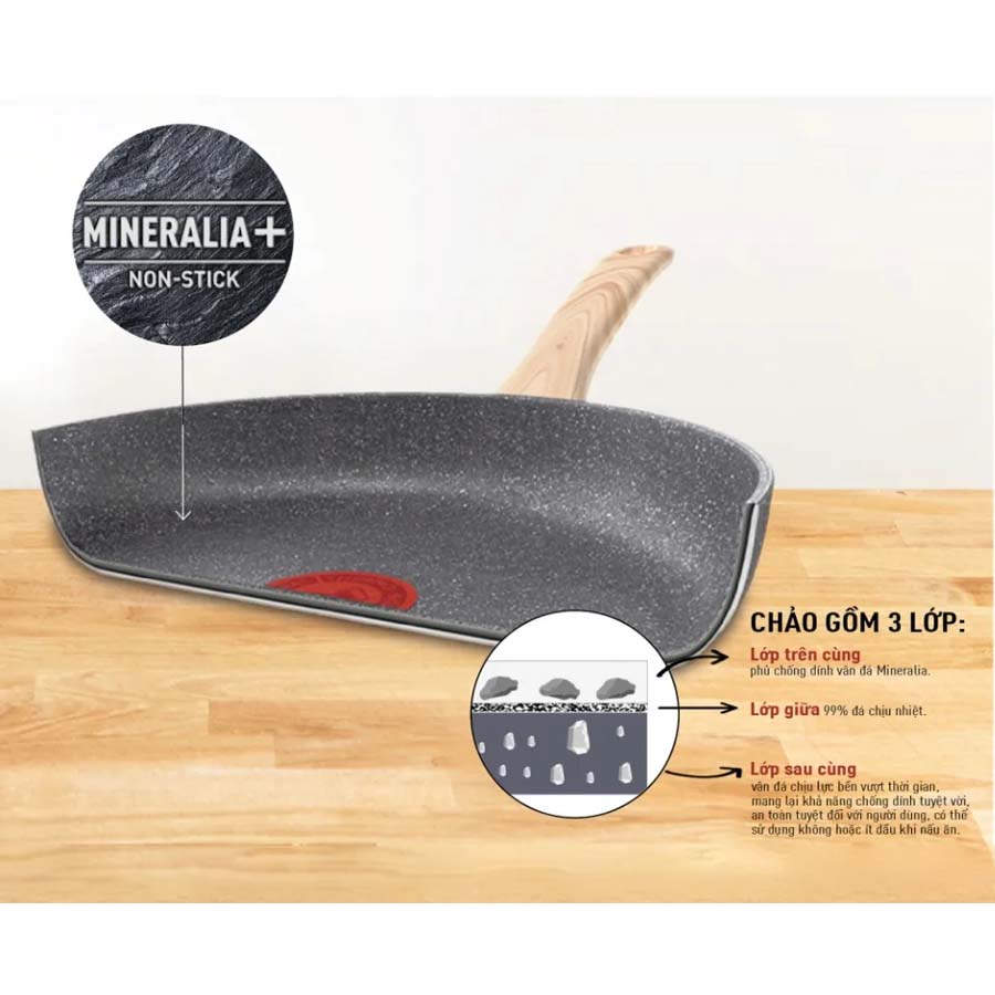 Chảo Tefal Natural Force size 28cm