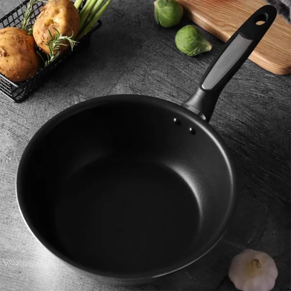 Chảo Inox chống dính sâu lòng Fivestar FPC20004 2 đáy 20cm