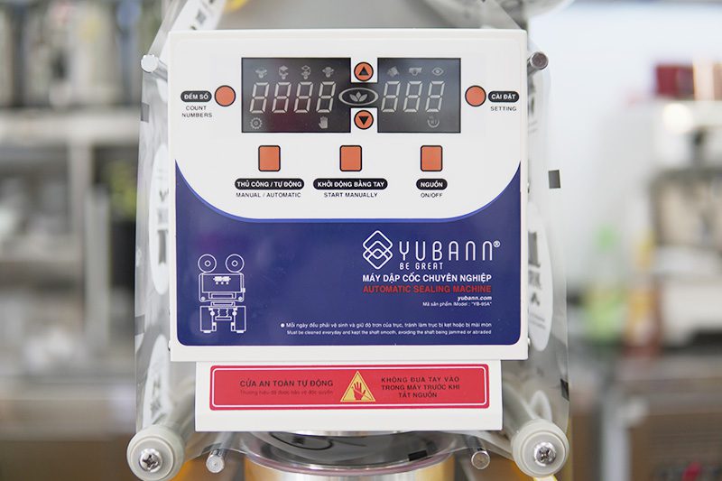 Máy dập nắp cốc Yubann YB- 95A