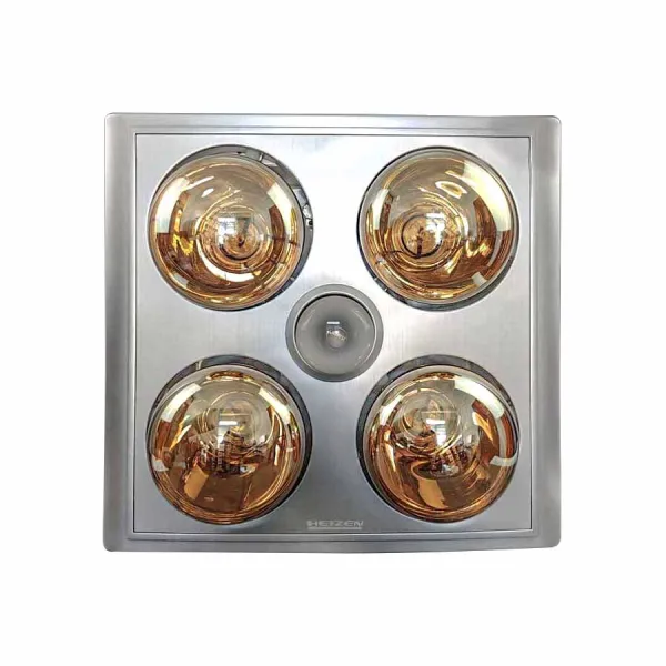Đèn sưởi nhà tắm Heizen HE4BR 4 bóng âm trần có điều khiển