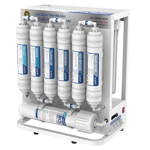 Máy lọc nước RO để gầm Hòa Phát HPU456 10 lõi