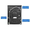Máy giặt Casper Inverter 12.5 kg WF-125I140BGB