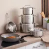 Bộ nồi Fissler Pure Collection 6 món kèm chảo chống dính 24cm