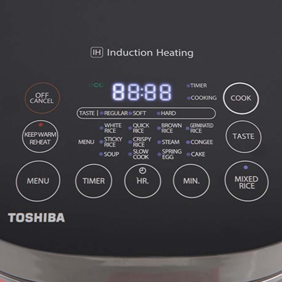 Ảnh thực tế Nồi cơm cao tần Toshiba RC-10IP1PV dung tích 1 lít
