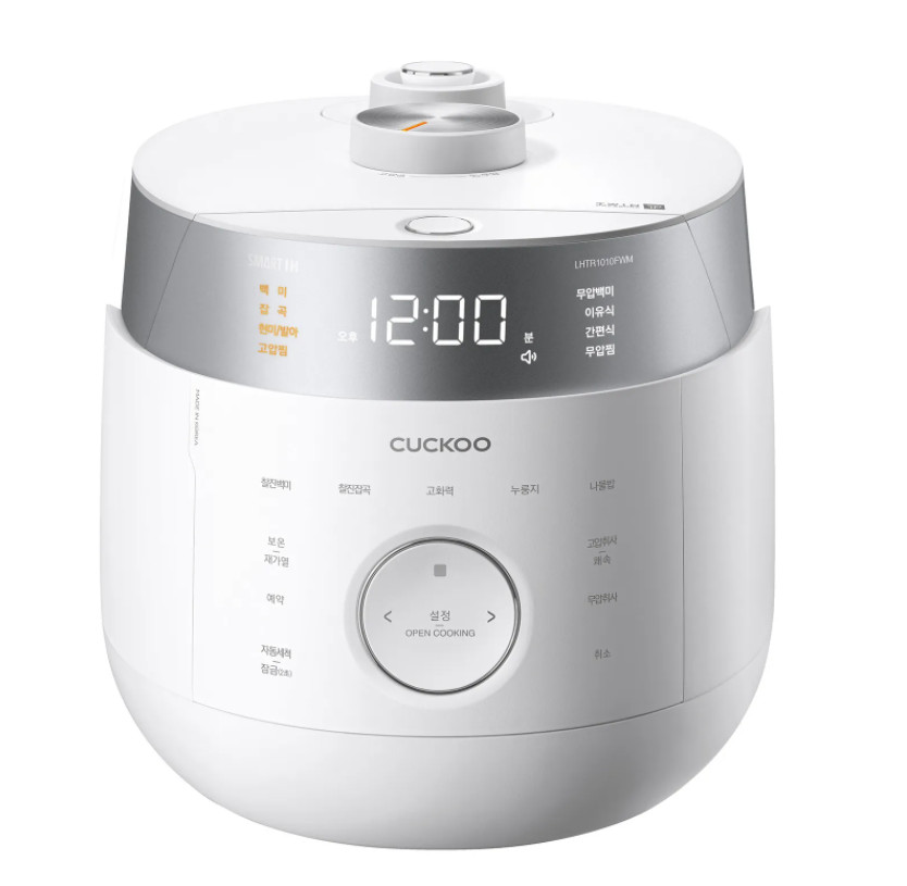 Nồi cơm điện cao tần áp suất kép Cuckoo CRP-LHTR0610FW dung tích 1.08 lít (BH Chính Hãng)