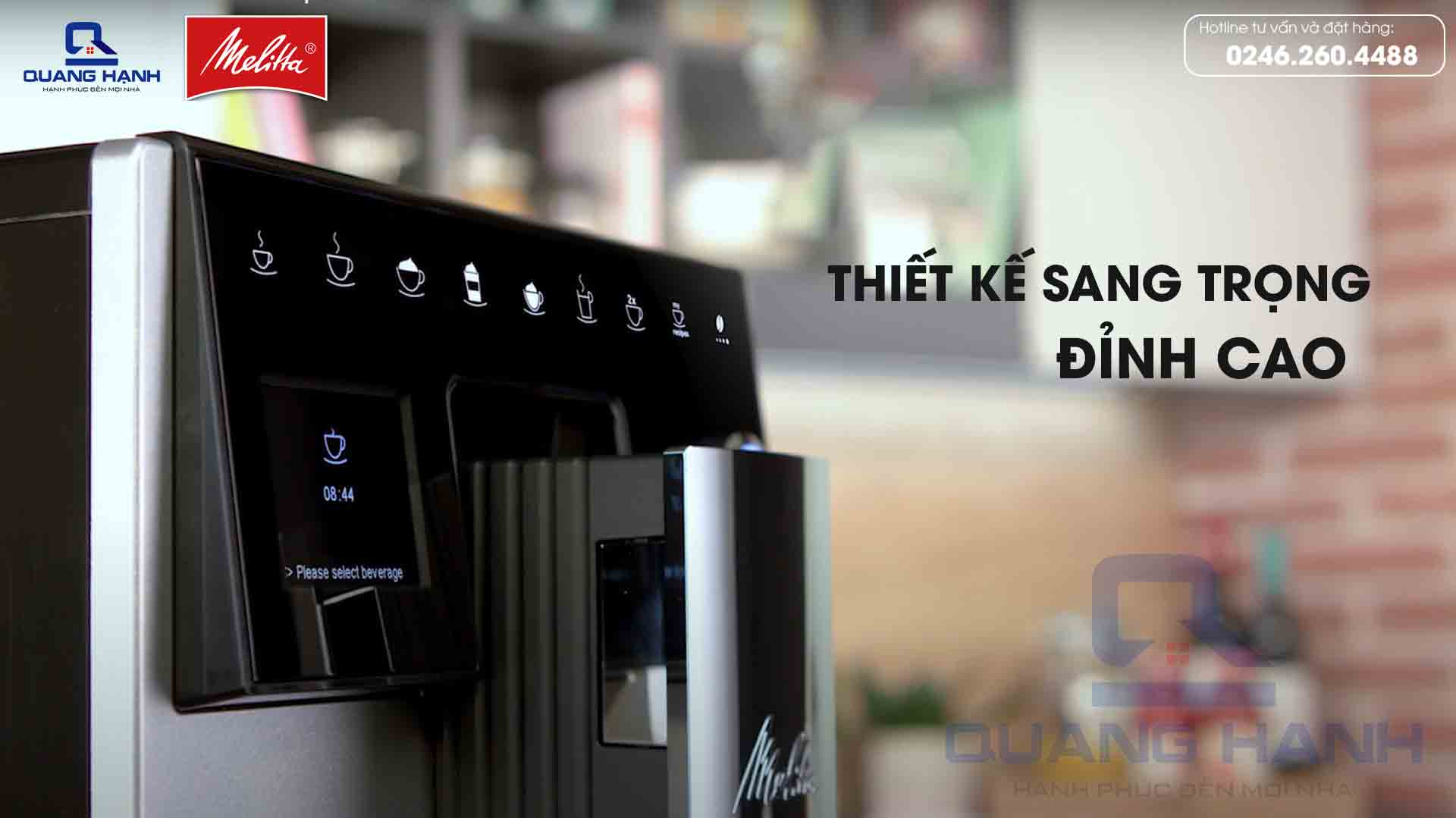 Máy pha cà phê Melitta Caffeo CI Touch