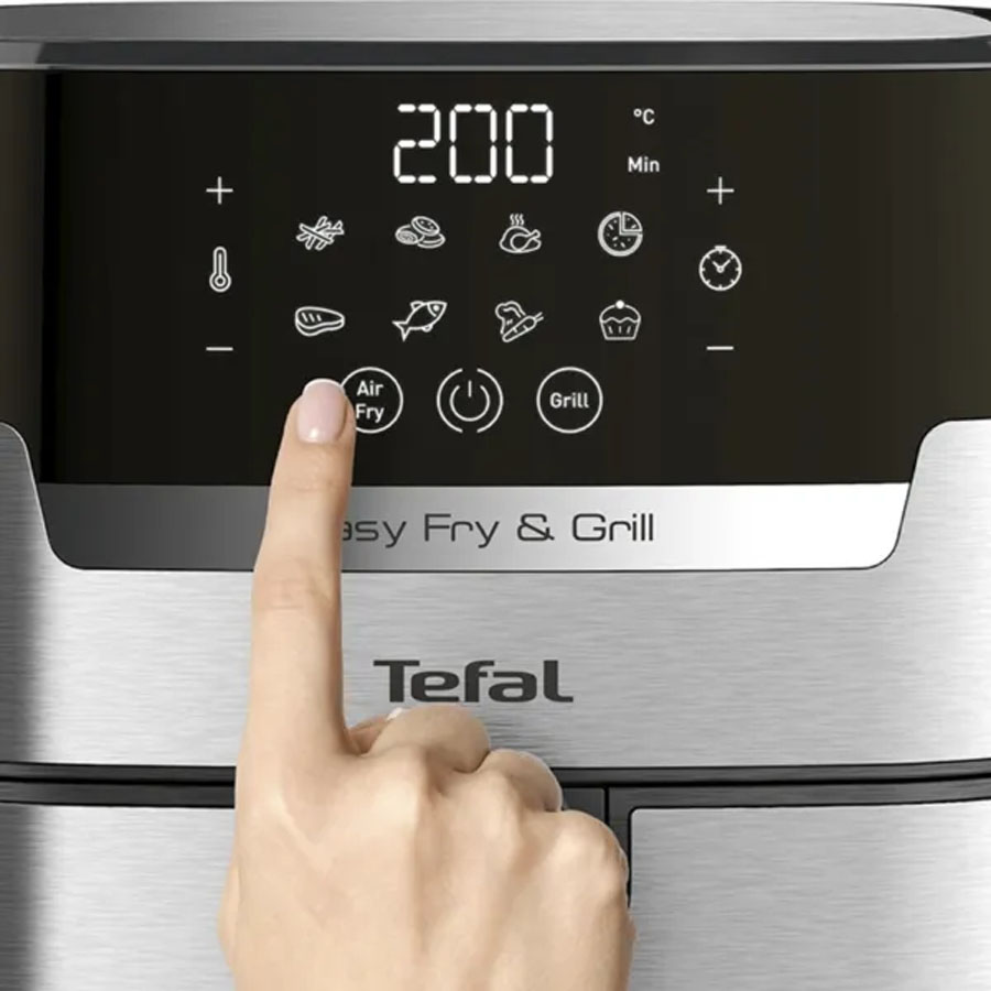 Nồi chiên không dầu Tefal Easy Fry & Grill Deluxe EY505D15