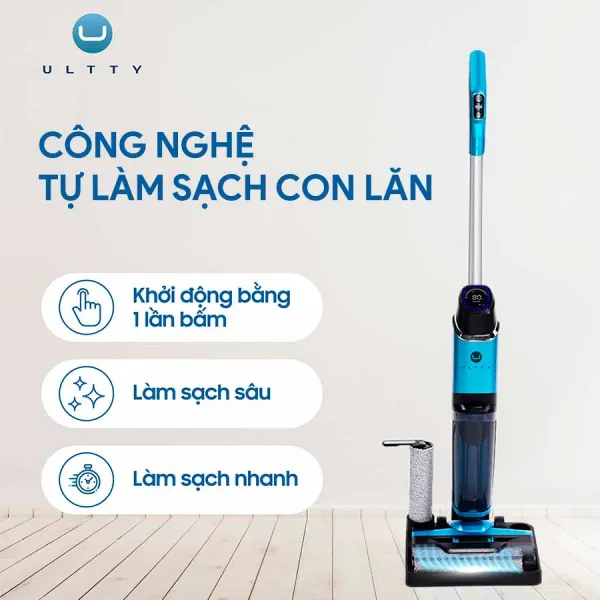 Máy lau nhà hút bụi thông minh U Ultty SCW18