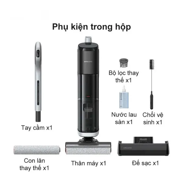 Máy hút bụi lau nhà khô và ướt Dreame H14