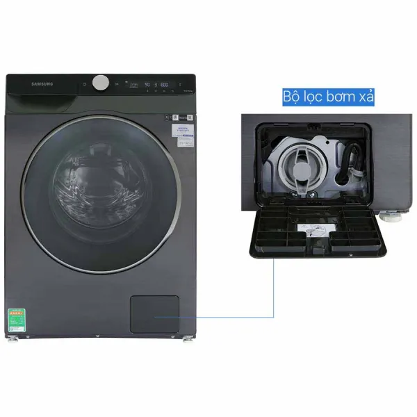 Máy giặt Samsung Inverter 10 kg WW10TP44DSB/SV